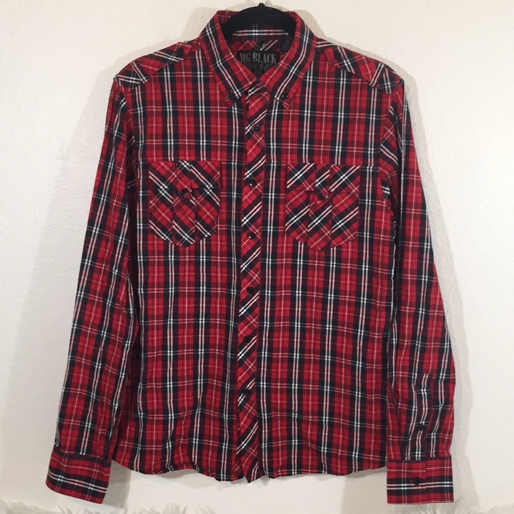 MG Black Label Men’s Long Sleeve Top size Medium